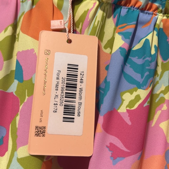 Crosby by Mollie Burch Worth Blouse in XL - Picture 3 of 4